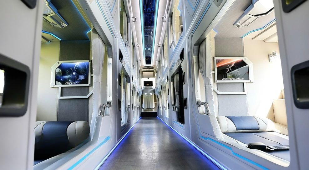 Xe Lovabus Giường nằm Tiện ích Nội thất Limousine giường phòng 22 chỗ