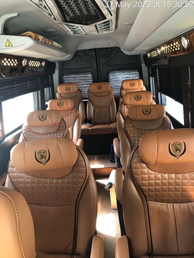 Xe Bắc Ninh Limousine Tiện ích Nội thất Limousine 9 chỗ