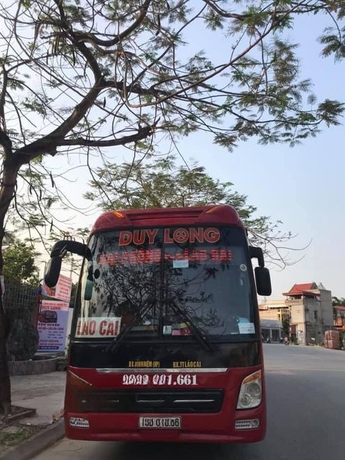 Xe Duy Long Mặt trước xe 