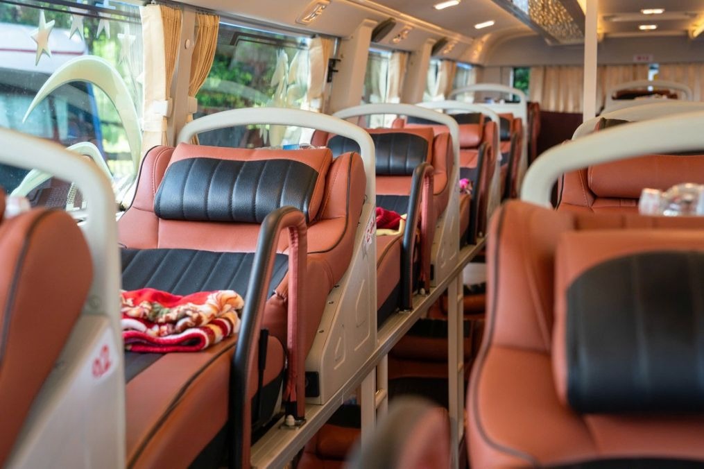 Xe Hạnh Cafe Giường nằm Tiện ích Nội thất Limousine 36 Giường (Mới)
