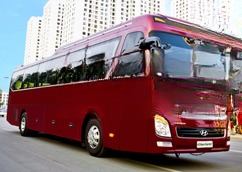 Xe Sapa Express Mặt trước xe Bên hông xe Ghế nằm 29 chỗ VIP