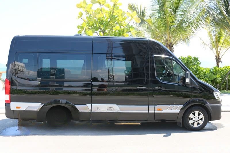 Xe Go365 Bên hông xe Luxury Dcar 9 Ghế