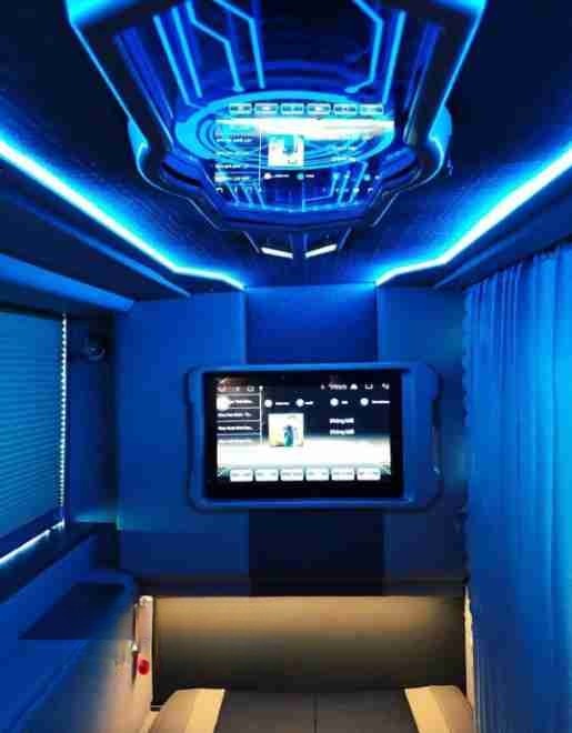 Xe Hà Sơn (Vinh - Sapa) Nội thất Tiện ích Cabin 21 khoang Vip