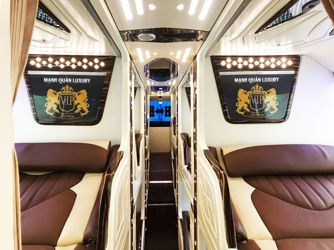 Xe Mạnh Quân Tiện ích Giường nằm Nội thất Cabin cung điện 24 phòng