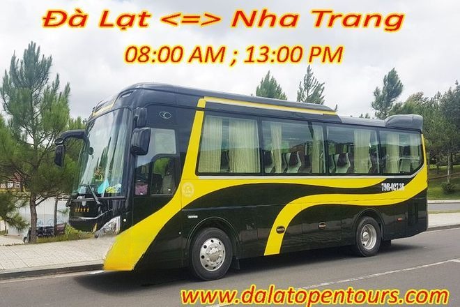 Xe DaLat Open Bên hông xe Ghế ngồi 28 chỗ