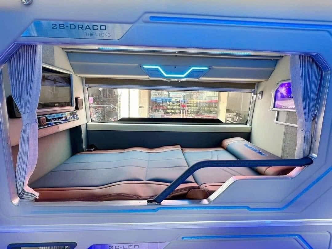 Xe Tuyết Dũng Giường nằm Tiện ích Nội thất Limousine  24 phòng 