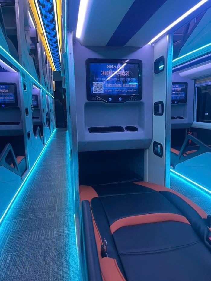 Xe Hiếu Viện Giường nằm Tiện ích Nội thất Limousine 32 phòng