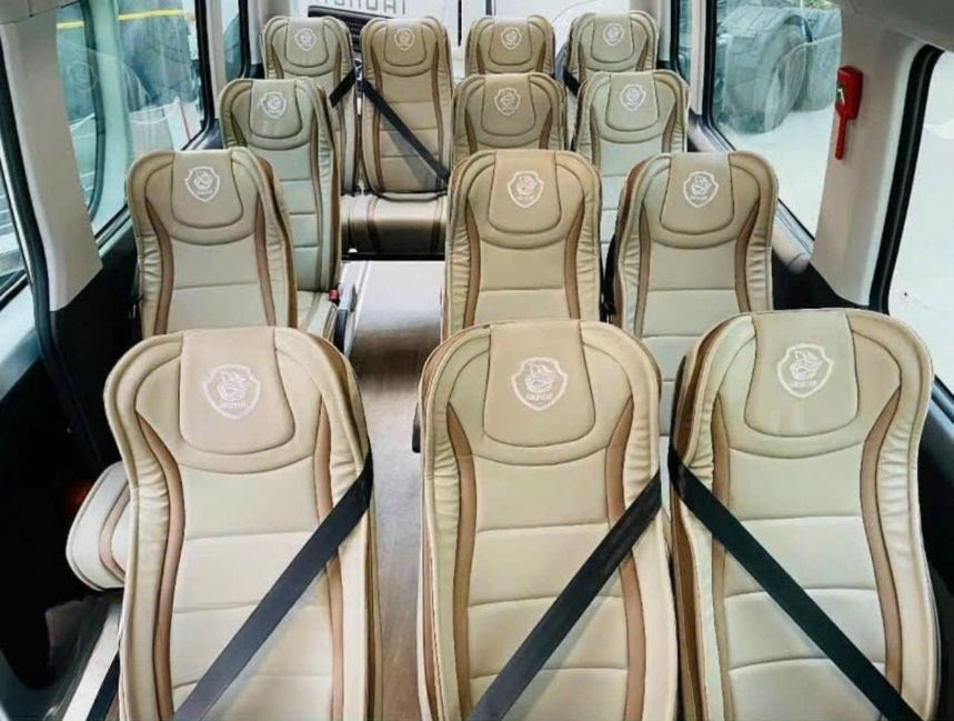 Xe Kim Thành (Lagi) Ghế ngồi Tiện ích Nội thất Solati 16 chỗ 