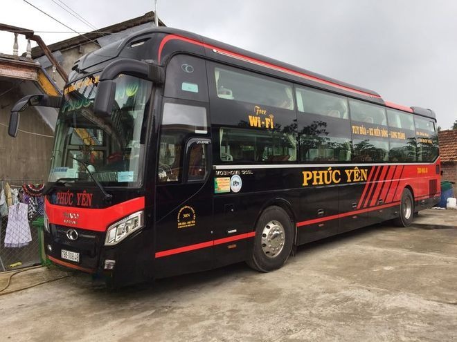 Xe Phúc Yên Bên hông xe 