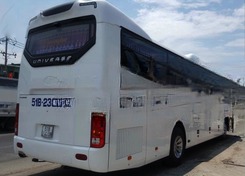 Xe Đức Trọng Mặt sau xe Giường nằm 44 chỗ