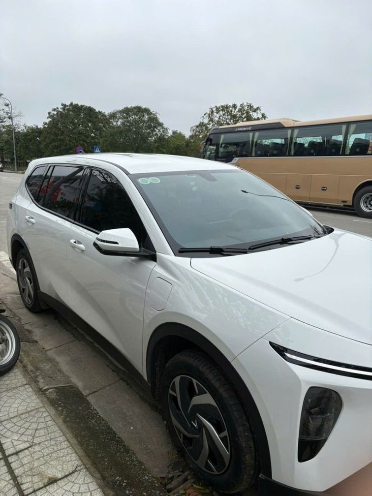 Xe Thanh Binh 7 Car Mặt trước xe Bên hông xe Xe 7 chỗ