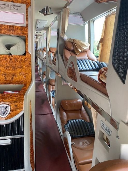 Xe Lê Dũng Giường nằm Giường nằm VIP 34 phòng