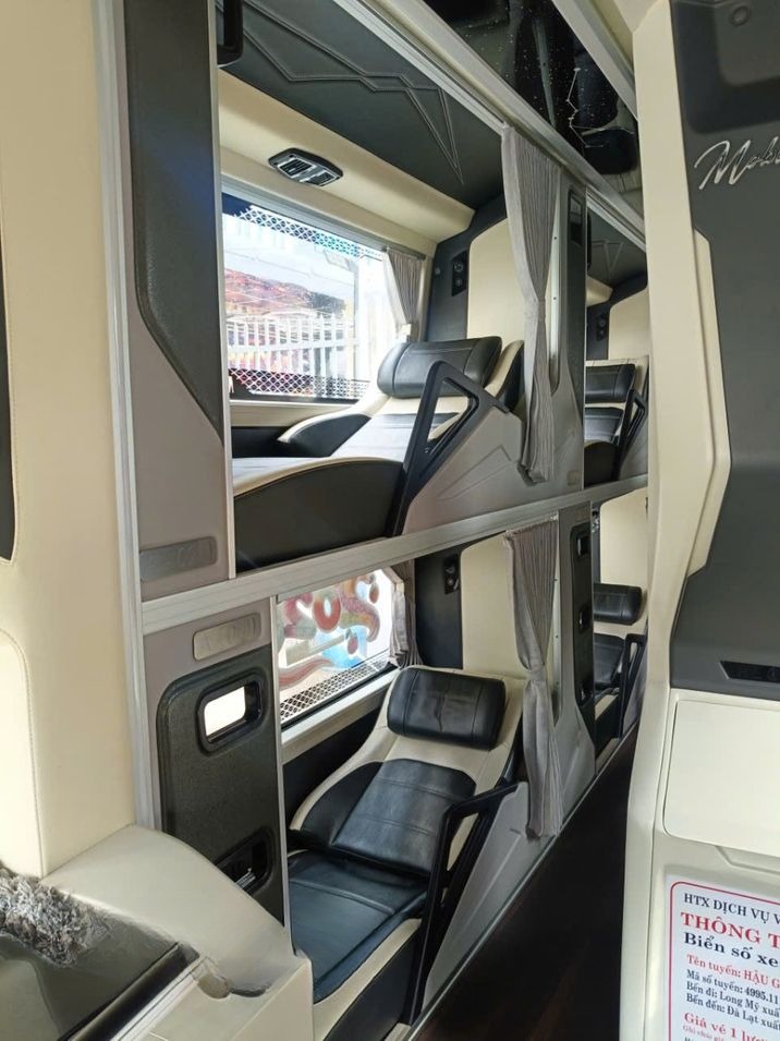 Xe Lovabus Giường nằm Tiện ích Nội thất Giường nằm 34 chỗ