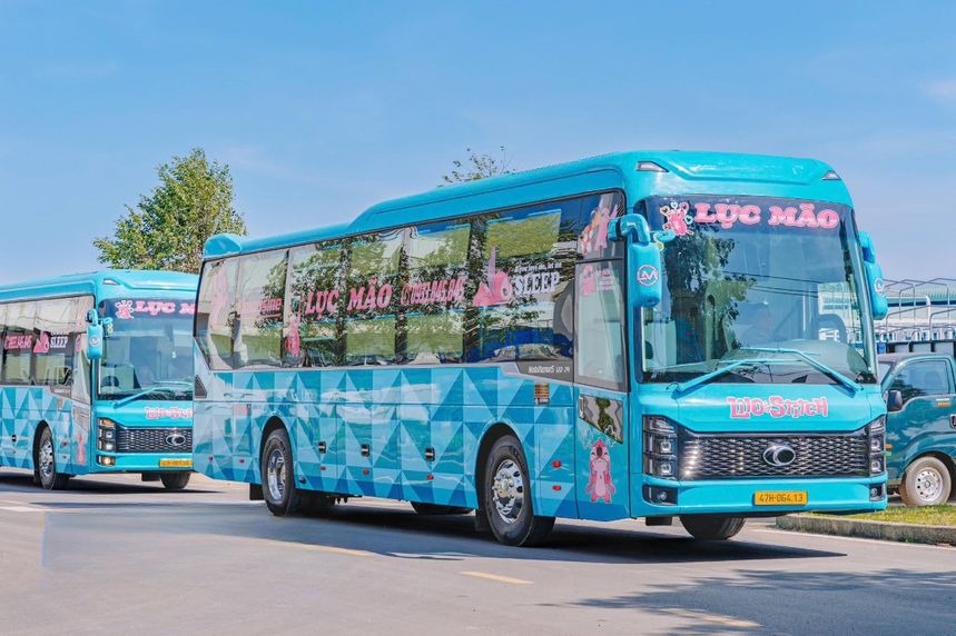 Xe Lục Mão Bên hông xe Limousine 24 phòng