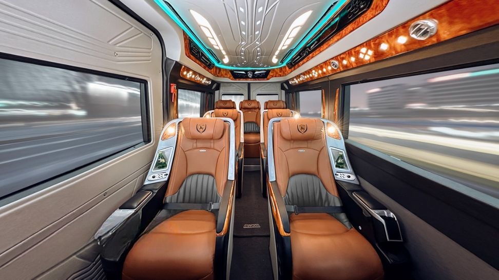 Xe Thảo Kim Ngân Ghế ngồi Tiện ích Nội thất Limousine 9 chỗ