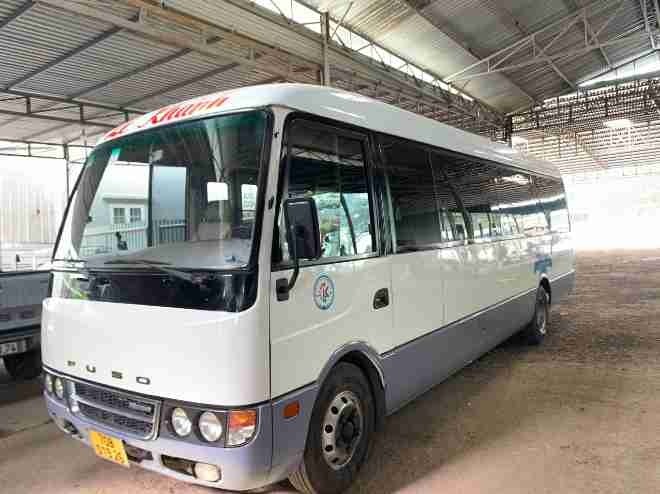 Xe Lê Khánh Mặt trước xe Bên hông xe Ghế ngồi 22 chỗ Fuso