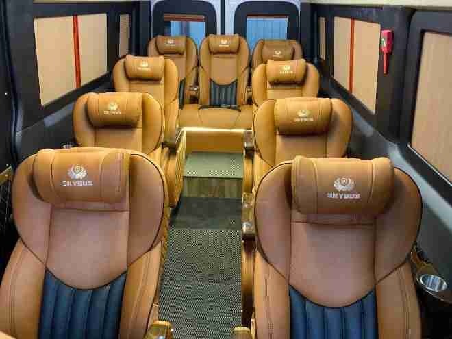 Xe Đồng Phước Ghế ngồi Limousine 12 chỗ VIP