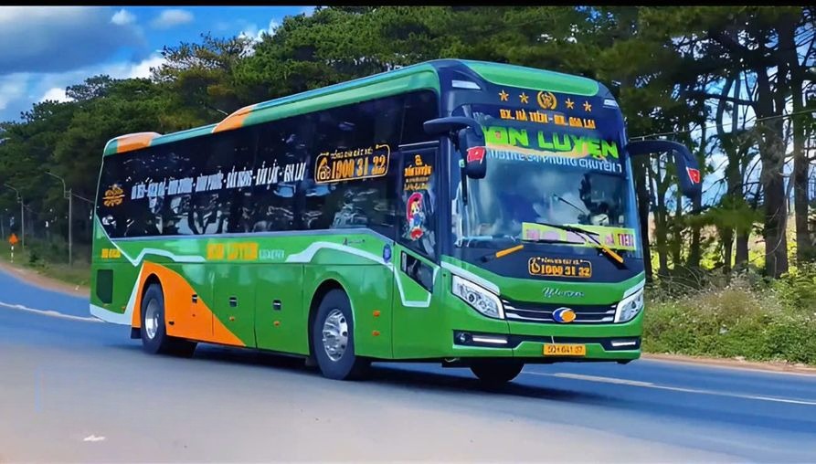 Xe Bốn Luyện Express Bên hông xe Mặt trước xe Limousine 24 Phòng