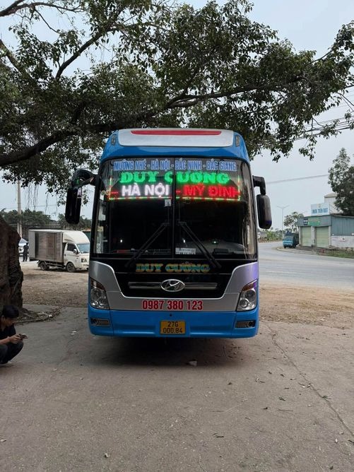 Xe Duy Cường Mặt trước xe Giường nằm 41 chỗ