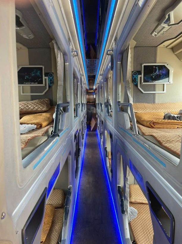 Xe Lovabus Giường nằm Tiện ích Nội thất Limousine 24 phòng (Ghép)