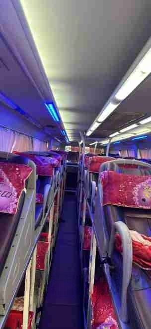 Xe Lovabus Giường nằm Tiện ích Nội thất Giường nằm 44 chỗ