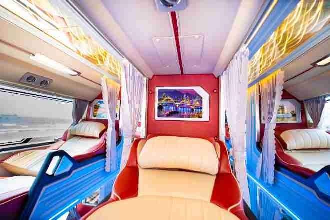 Xe Hùng Cúc Tiện ích Giường nằm Limousine 34 phòng