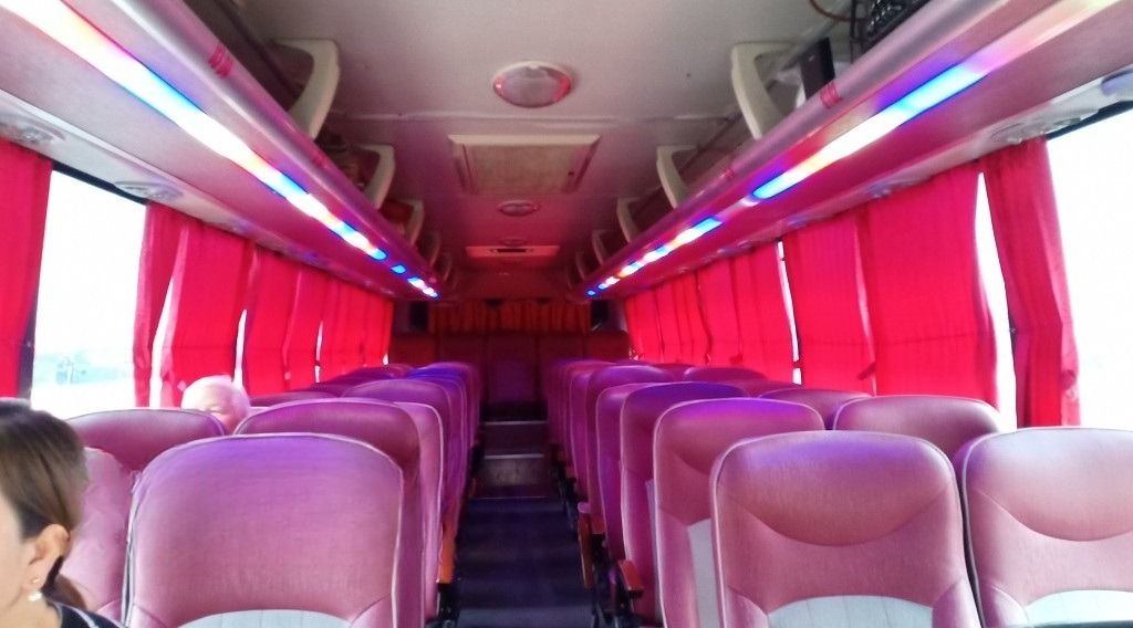 Xe Hoàng Trung (Thái Bình) Ghế ngồi Tiện ích Nội thất Ghế ngồi 29 chỗ