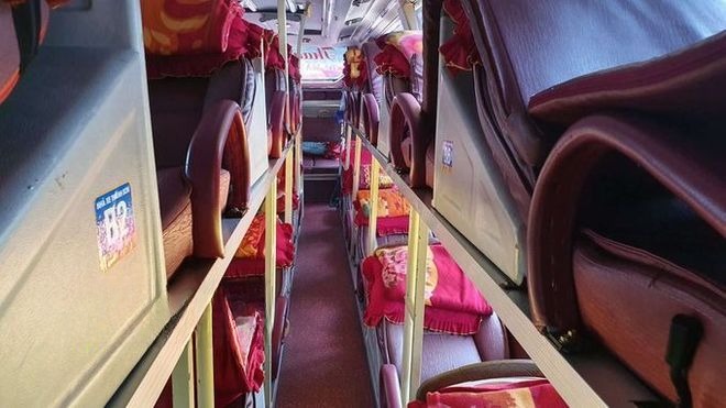 Xe Thanh Sơn Giường nằm Nội thất Giường nằm 42 chỗ