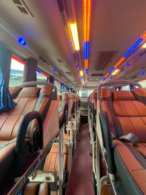 Xe Hoàng Long (Thanh Tùng) Tiện ích Nội thất Giường nằm 40 chỗ