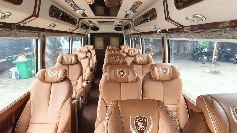 Xe Nam Á Châu Limousine Ghế ngồi Tiện ích Nội thất Limousine 19 chỗ