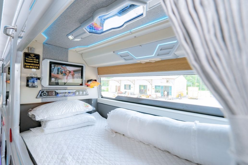 Xe Văn Minh Giường nằm Tiện ích Nội thất Limousine VIP 20 phòng