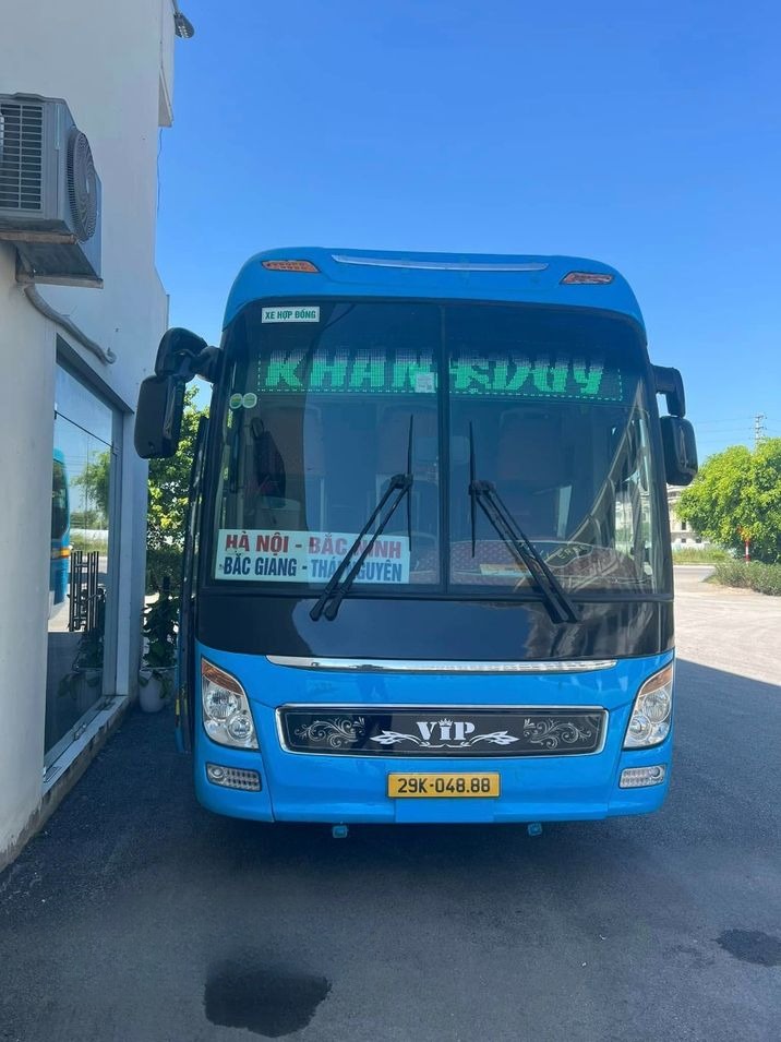 Xe Khánh Duy Mặt trước xe Giường nằm 44 chỗ