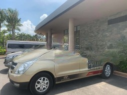 Xe Thiện Dương Bên hông xe Ghế ngồi 16 chỗ