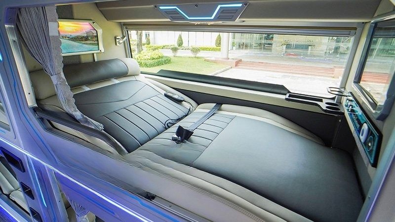 Xe Thành Trung (Bình Định) Giường nằm Tiện ích Nội thất Limousine 24 phòng