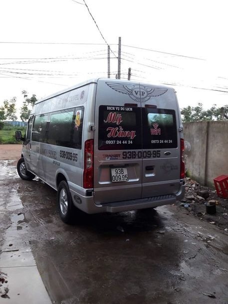 Xe Mỹ Hằng - Bình Phước Mặt sau xe Ghế ngồi 16 chỗ