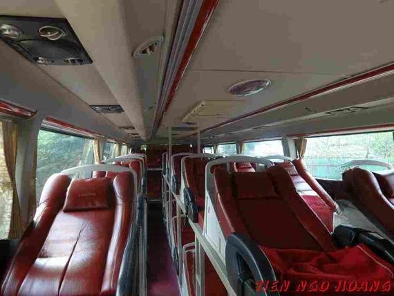 Xe Hà My Nội thất Giường nằm 44 chỗ (Cũ)
