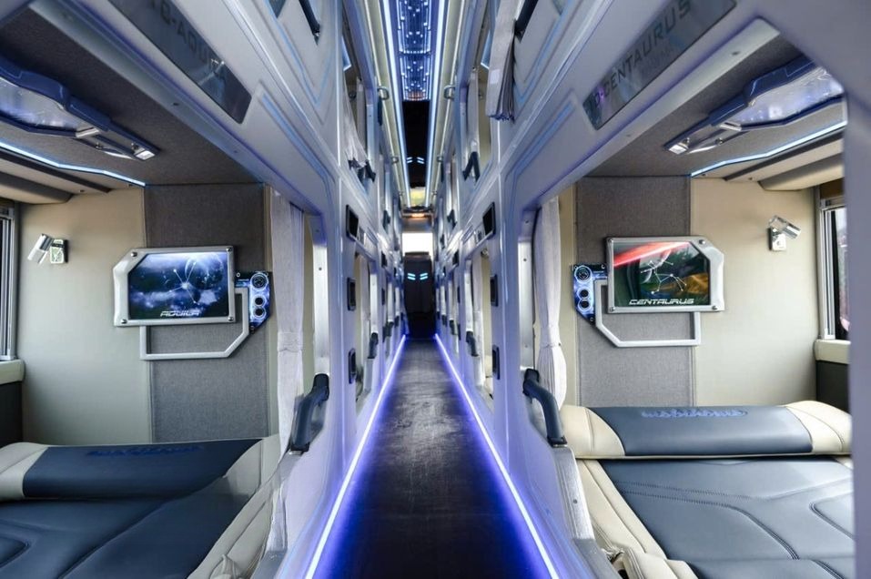 Xe Camel Travel Nội thất Tiện ích Limousine 22 giường