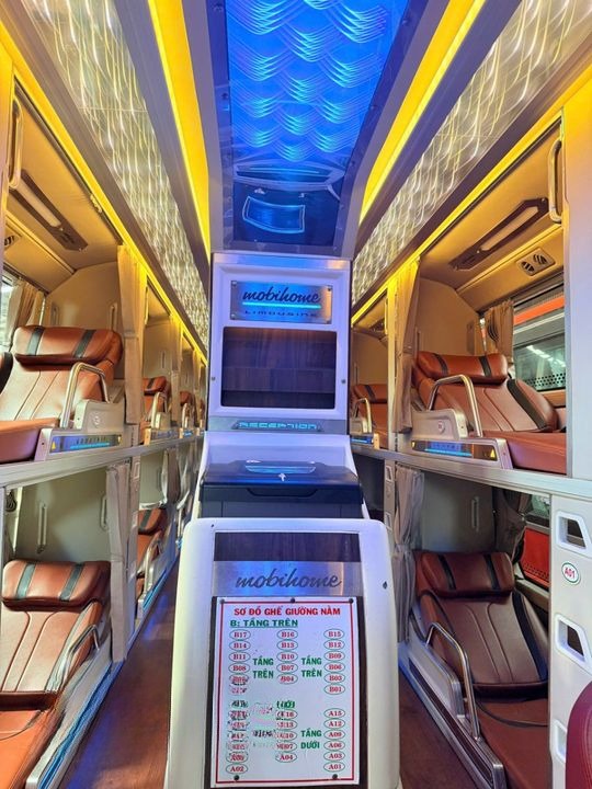 Xe Thanh Trúc Nội thất Limousine 34 giường