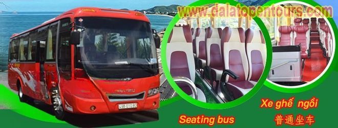 Xe DaLat Open Bên hông xe Mặt trước xe Ghế ngồi 28 chỗ