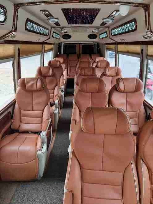 Xe Daily Limousine Nội thất Fuso 18 Chỗ
