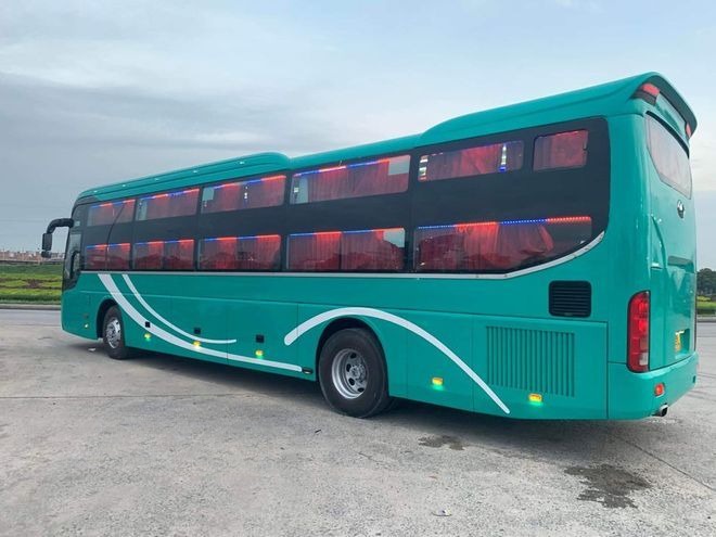 Xe Sapa Dragon Express Mặt sau xe Giường nằm 40 chỗ 