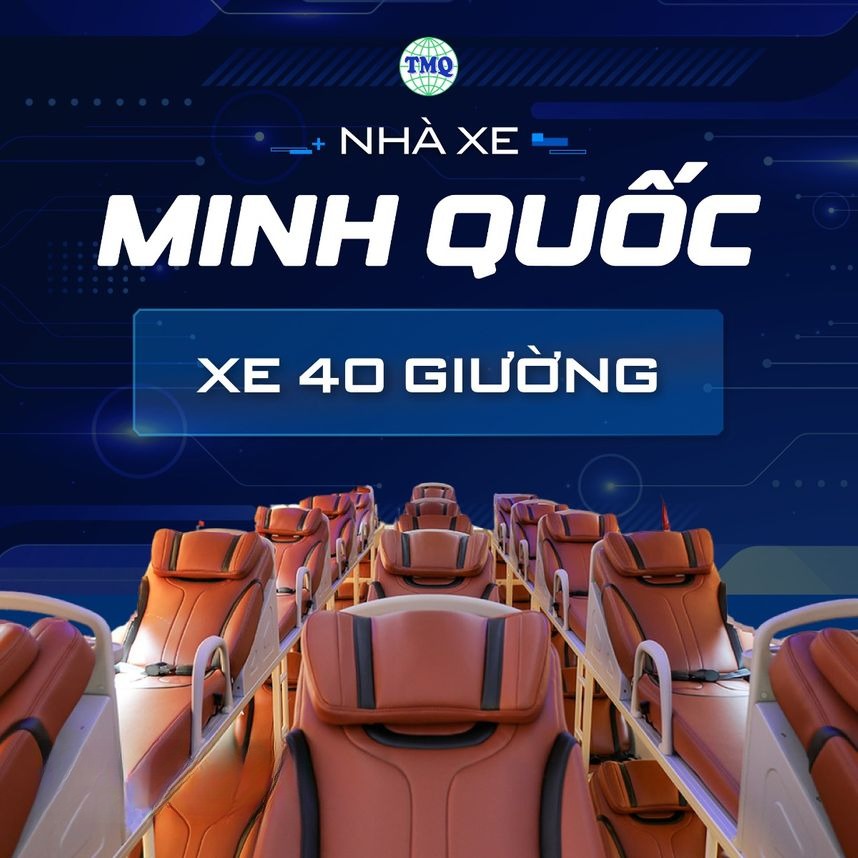 Xe Minh Quốc Giường nằm Nội thất Giường nằm 40 chỗ