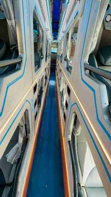 Xe Hưng Thịnh (Hà Giang) Nội thất Xe Cabin cung điện 24 phòng