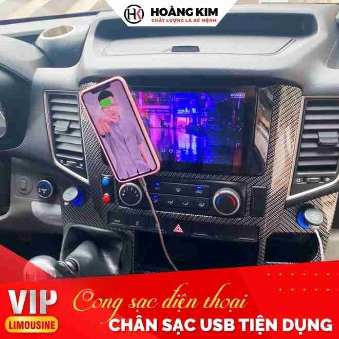 Xe Hoàng Kim - Đắk Nông Tiện ích Limousine 11 chỗ