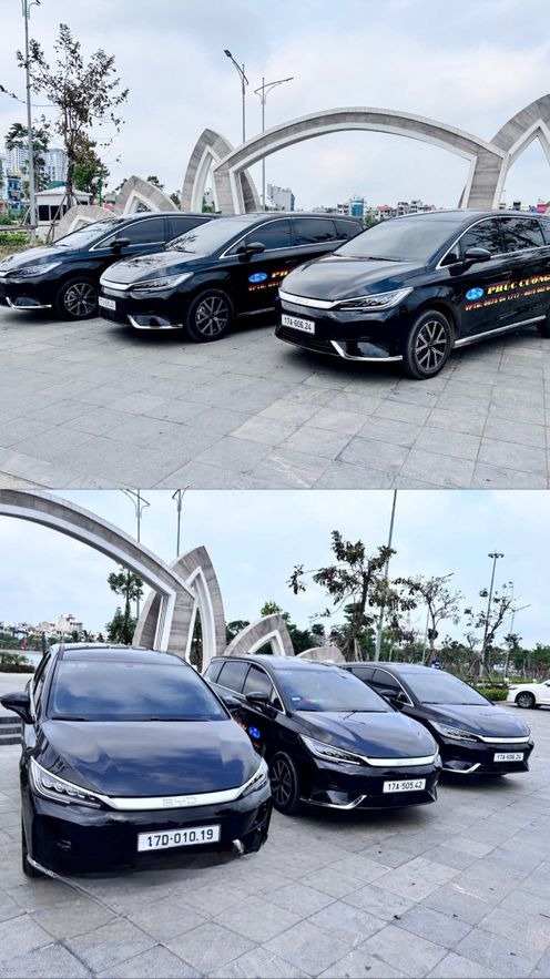 Xe Phúc Cường (Thái Bình) Mặt trước xe Bên hông xe Ghế ngồi 5 chỗ