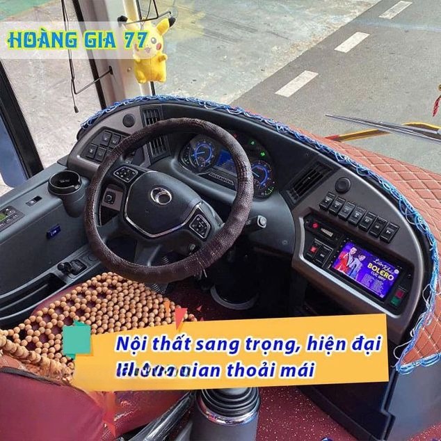 Xe Hoàng Gia 77 Nội thất Tiện ích Giường nằm 36 chỗ