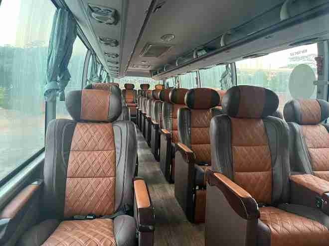 Xe Nam Việt (Tây Ninh) Nội thất Ghế ngồi 45 chỗ