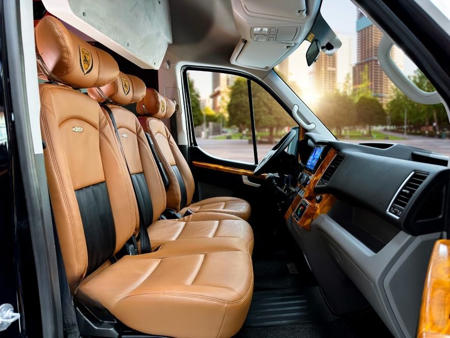 Xe Thảo Kim Ngân Ghế ngồi Nội thất Limousine 9 chỗ
