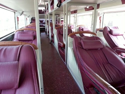 Xe Hoàng Long (Mỹ Hạnh) Giường nằm Tiện ích Nội thất Giường nằm 40 chỗ