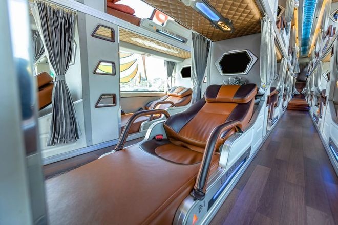 Xe Phong Phú Tiện ích Nội thất Xe giường nằm 34 chỗ
